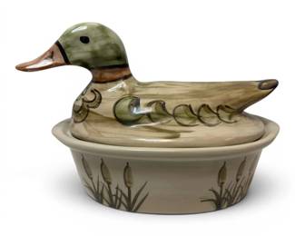Louisville Stoneware Duck Casserole Dish