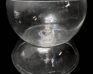 TwoPiece Punch Bowl Covered Cake Stand