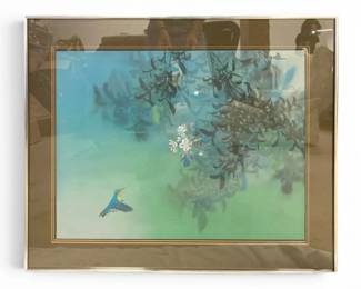 David Lee Signed  Numbered Serigraph Art Print, 98 300 w COA