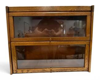 Lundstrom Oak Sectional Bookcase