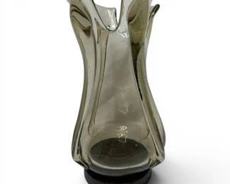 Jan Barboglio Blown Glass Hurricane Vase