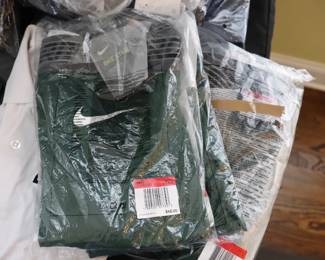 Tons of NBA Nike clothes.
