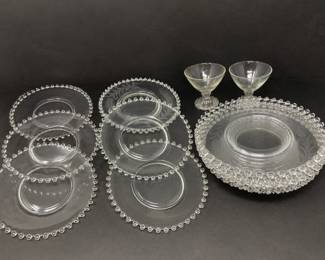 glassware set dessert plates