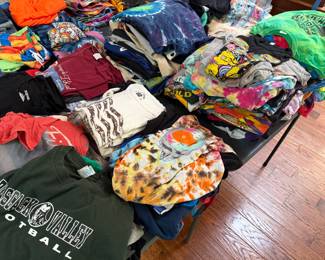 Oodles of tee shirts