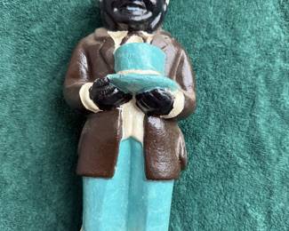 Cast iron door stopper