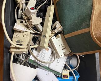 Assorted cords, drop cords, additional outlets, etc.