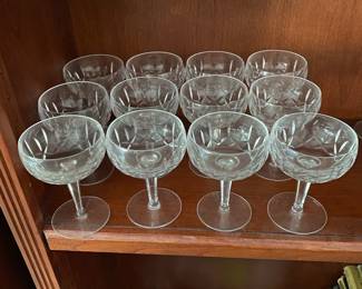 12 Waterford Kildare Sherbert Glasses- $100 for all