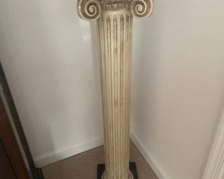 Vintage Alabaster Style Pedestal-$300-42 inches tall, top is 9 1/2 square 