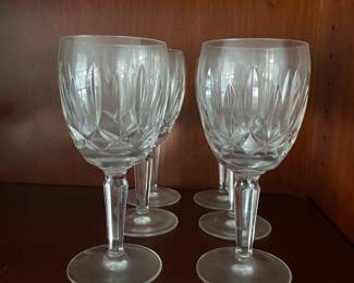 6 Waterford Kildare Glasses / $50 for all