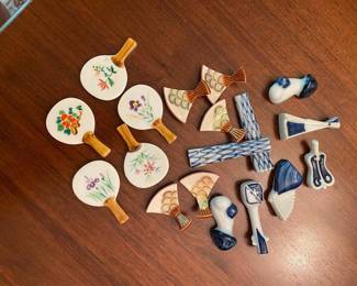 Vintage Japanies Ceramic Chopstick Rest Bundle- $30 for all