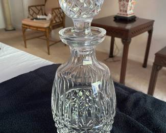 Waterford Crystal Decanter- $75