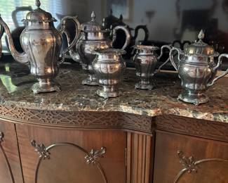 Reed & Barton Silverplate Tea Set- $65