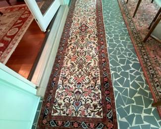 Antique Persian Runner- $400- 120 inches long, 29 inches wide