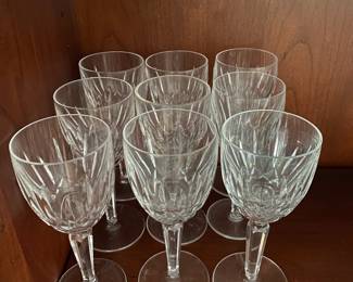 9 Waterford Kildare glasses- $100 for All