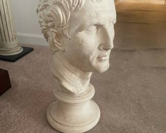 Bust of Roman Epic Poet Virgil by Austin Products- $50