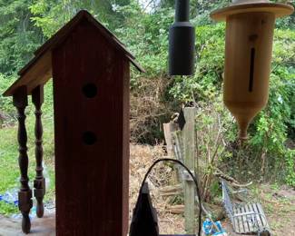 Birdhouses Butterfly House And Wind chime