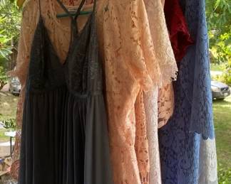 Lacy Dresses and Tops