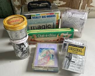 Magnetic Poetry Kits  Chatachini Conversation Game