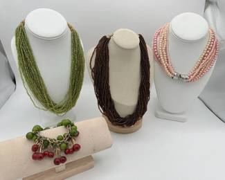 Beaded Costume Jewelry