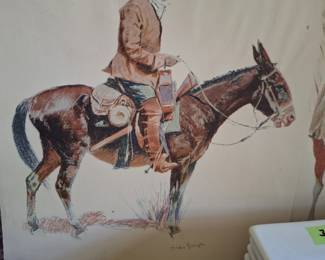 Remington Print (also CM Russel Prints) 10 total.