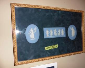 Framed Jasperware