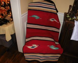 Wool Native American Throw/ Wall Hanging