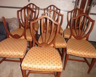 Antique Baker Dining Chairs