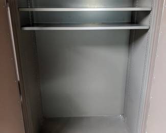 Shaw- Walker 2 door combination safe. 67 inches high x 43 & 1/2 wide x 27 inches deep