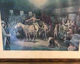Horse auction picture