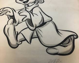 Dopey from Snow white & the 7 Dwarfs by Bill Justice