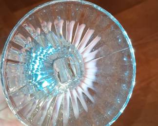 Pair of Cristal d'Arques Millennium 2000 Champagne Flutes