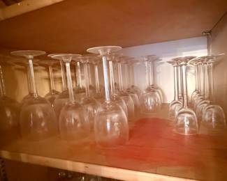 Clear Glass Wine Glasses