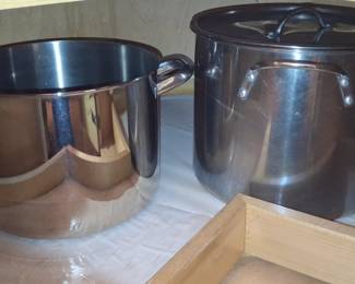 Stainless Steel Stock Pots with Lids