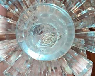 Shannon Crystal "Firestar" Candle Holders