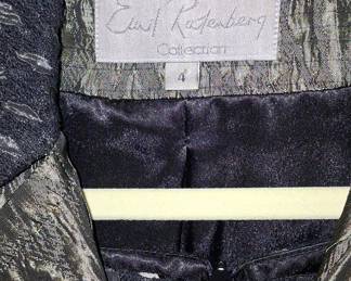 Emil Rutenberg Collection Metallic Crinkle Jacket