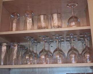Set of Assorted Glassware