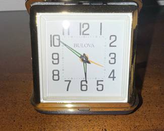 Bulova Travel Alarm Clock