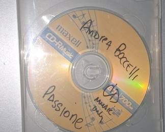 Andrea Bocelli - Passione CD-R Music