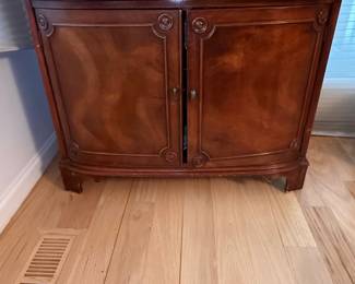 Vintage Mahogany Sideboard with Drawer and Cabinet