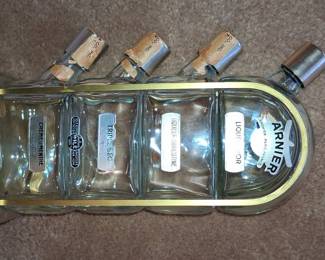 Garnier Liqueur Set with Four Bottles