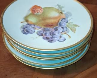 Schumann Arzberg Fruit Decor Plate Set