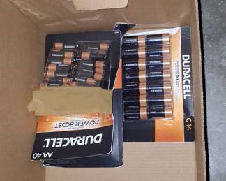 Duracell AA and C Batteries