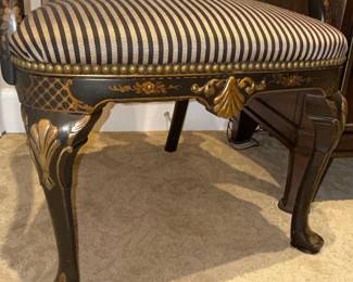 Chippendale Style Chinoiserie Armchair