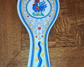 Le Cadeaux Rooster Spoon Rest