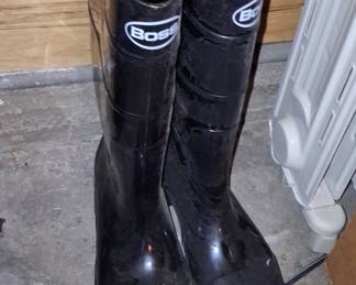 Boss Rubber Knee Boots
