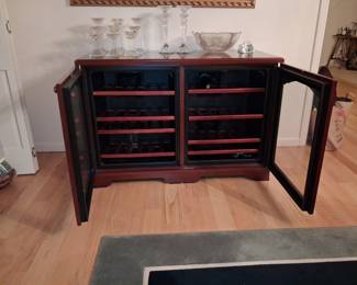 Wine Enthusiast Wine Cellar Cabinet