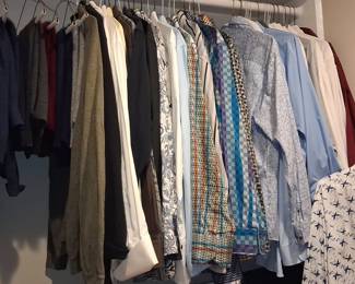 Assorted Men's Designer Dress Shirts