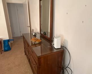 Vintage Drexel Furniture French Provincial Dresser with Mirror