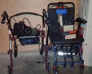 Mobility Scooter and Rollator Walker Set