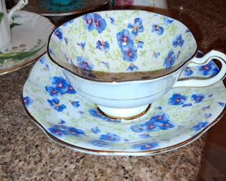 Martha Stewart Collection Teacup and Saucer Set